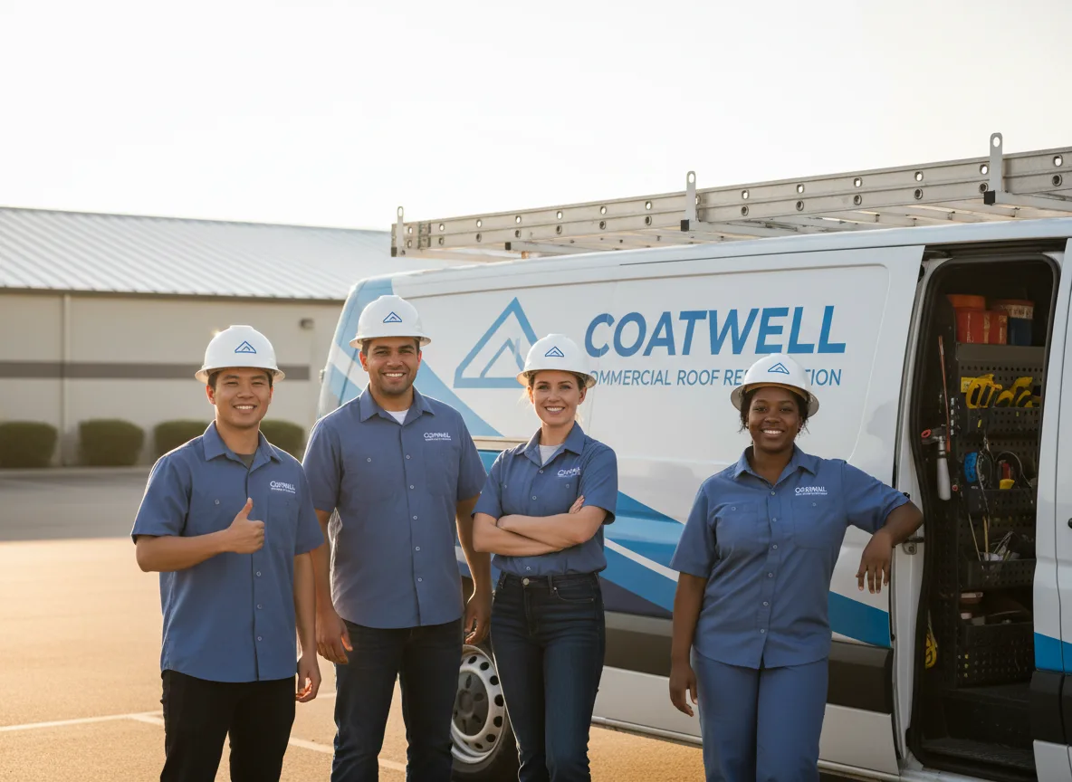 Commercial roof coating company in Blaine, MN